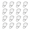 201 Stainless Steel Clip-on Earring Findings STAS-S079-81A-1