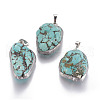 Turquoise Pendants G-L509-09P-1