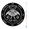 CREATCABIN 1Pc Chakra Gemstones Dowsing Pendulum Pendants FIND-CN0001-15J-1