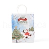 Christmas Theme Kraft Paper Bags ABAG-H104-D07-5