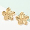 Non-Tarnish 304 Stainless Steel Stud Earrings X-STAS-L024-004G-02-3