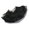 Polyester Organza Ruffled Pleated Lace Fabric Trim OCOR-WH0070-15D-2