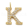 Ion Plating(IP) 304 Stainless Steel Micro Pave Cubic Zirconia Pendants STAS-Z107-03G-11-1