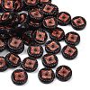 Opauqe Acrylic Beads OACR-P029-02A-01-1