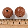 Synthetic Goldstone Beads G-G147-01K-3
