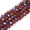 Electroplate Glass Beads Strands EGLA-A044-T8mm-L13-1