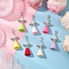 Angel Acrylic Pendant Decorations HJEW-JM03162-04-1