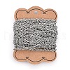 Tarnish Resistant 201 Stainless Steel Cable Chains CHS-L017-23C-2