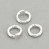 925 Sterling Silver Open Jump Rings STER-S002-57-1