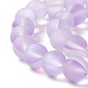 Synthetic Moonstone Beads Strands G-E573-01C-03-3