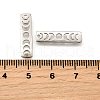 Rack Plating Brass Moon Phase Bar Pendants KK-H756-01P-A-5