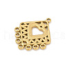 304 Stainless Steel Chandelier Component Links STAS-Q350-08G-2