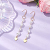 Brass Dangle Earrings EJEW-JE05930-2