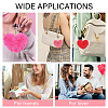 GOMAKERER 4Pcs 4 Colors Polyester Keychains KEYC-GO0001-07-6