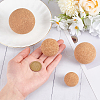 AHADERMAKER 4Pcs 4 Styles  Cork Massage Ball FIND-GA0004-34-3