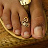 Brass Toe Cuff Rings for Women FS-WGFB02D-01-1