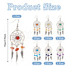 Brass Dangle Earring EJEW-TAC00017-4