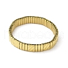 Rectangle 304 Stainless Steel Stretch Bracelets for Women Men BJEW-U021-01G-04-4