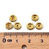 Iron Crystal Rhinestone Spacer Beads X-RB-A009-6MM-G-2