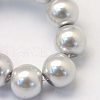 Baking Painted Pearlized Glass Pearl Round Bead Strands HY-Q003-4mm-62-3
