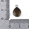 Natural Gemstone Faceted Pendants G-U019-05P-4