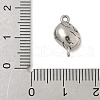 304 Stainless Steel Internal Organs Connector Charms STAS-S183-14AS-3