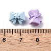 9 Colors Spray Painted Alloy Beads PALLOY-V002-20-3