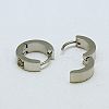 Fashion 304 Stainless Steel Huggie Hoop Earrings EJEW-G124-M11-3