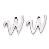 201 Stainless Steel Charms STAS-R105-W-1