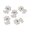 Brass Micro Pave Cubic Zirconia Pendants ZIRC-P100-03P-4