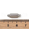 304 Stainless Steel Magnetic Clasps STAS-C127-10P-3