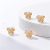Brass Beads KK-BC0006-57G-5
