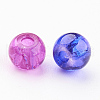 Baking Painted Crackle Glass Beads DGLA-X0006-4mm-02-3