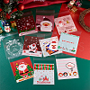 200Pcs 10 Colors Christmas Theme Plastic Bakeware Bag OPP-TA0001-04-6