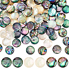   90Pcs 3 Colors Acrylic Imitation Shell Cabochons MACR-PH0001-65A-1