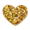 Acrylic with Paillettes Pendants MACR-M028-02B-1