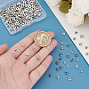   200Pcs 5 Styles Brass Spacer Beads KK-PH0006-54-3