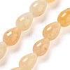Natural Topez Jade Beads Strands G-B106-A27-02-1