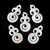 Natural Freshwater Shell Pendants BSHE-Z003-22-1