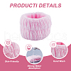 CREATCABIN 10Pcs 5 Colors Coral Velvet Elastic Headbands OHAR-CN0001-02-5
