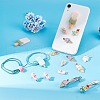 SUNNYCLUE 50Pcs 10 Styles Opaque Resin Decoden Cabochons CRES-SC0002-43-5