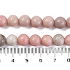Natural Pink Opal Beads Strands G-E444-28-8mm-01-2