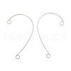 316 Stainless Steel Ear Cuff Findings STAS-H148-02P-2