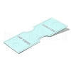 Folding Paper Display Card with Word Stainless Steel CDIS-L009-04-3