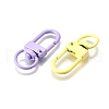 Spray Painted Alloy Swivel Clasps PALLOY-A022-04-2
