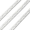 Tarnish Resistant 304 Stainless Steel Herringbone Chains CHS-E030-02P-1