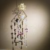 Metal Lotus Hanging Ornaments PW-WG48308-04-1