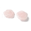 Natural Rose Quartz Carved Cabochons G-C185-01C-01-2