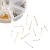 Brass Ball Head Pins KK-TA0007-16-5