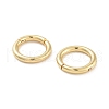 Rack Plating Brass Spring Ring Clasps KK-G512-09A-G-2